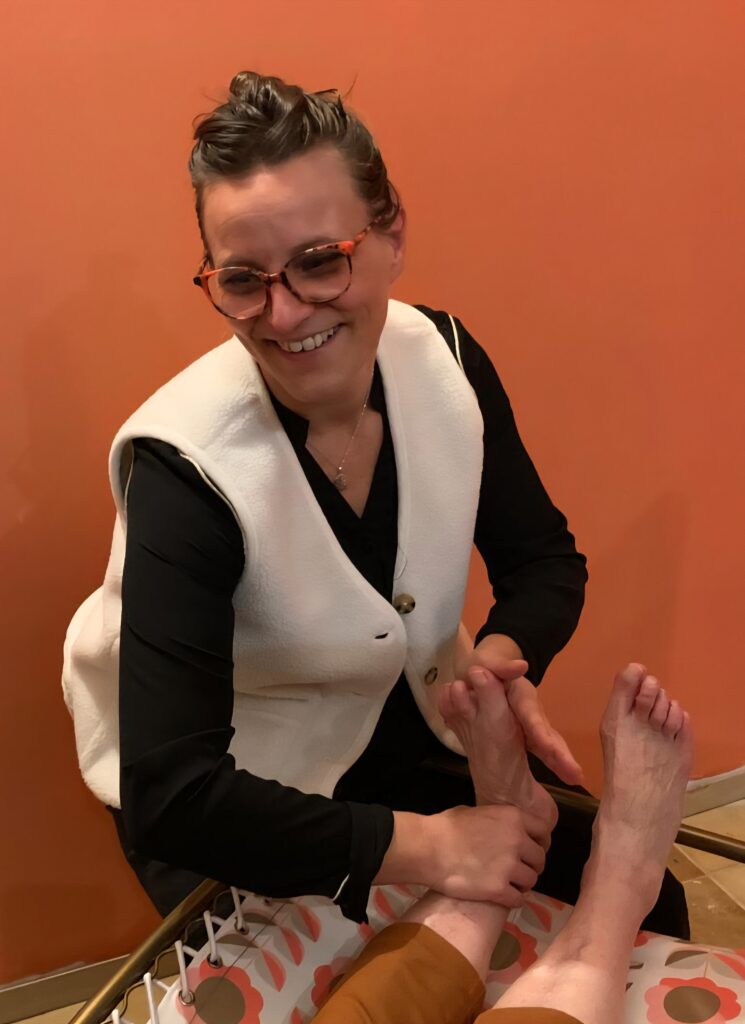 Séverine reflexologue plantaire certifiée